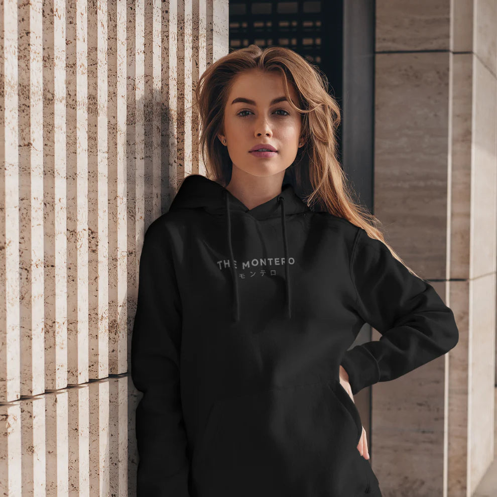 Black Hoodie – Japanese Logo